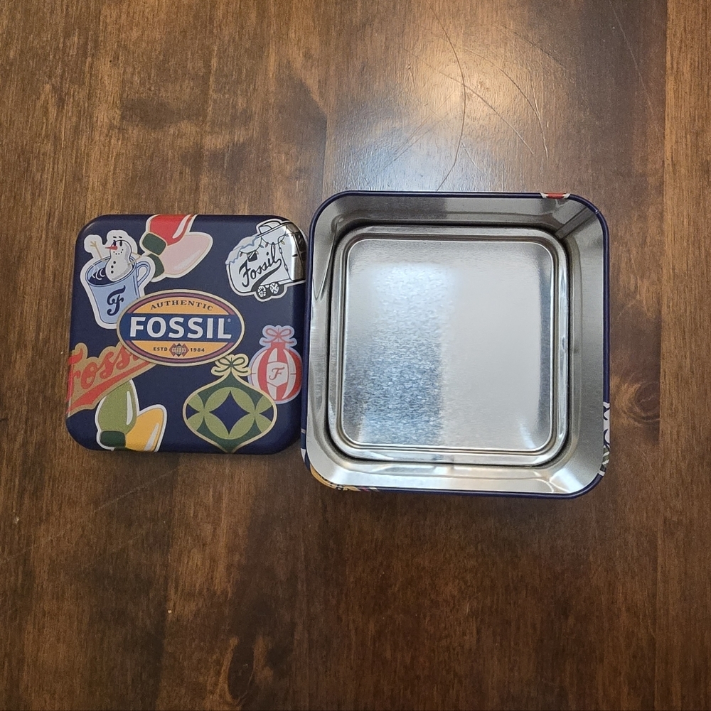 Fossil Decorative Tin Box - Picture 3 of 3